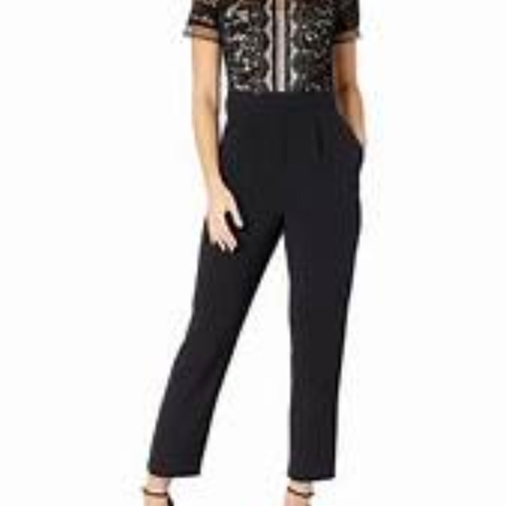 Lace Bodice Jumpsuit